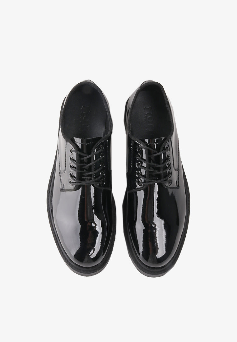 GREG PATENT LEATHER OXFORD SHOES