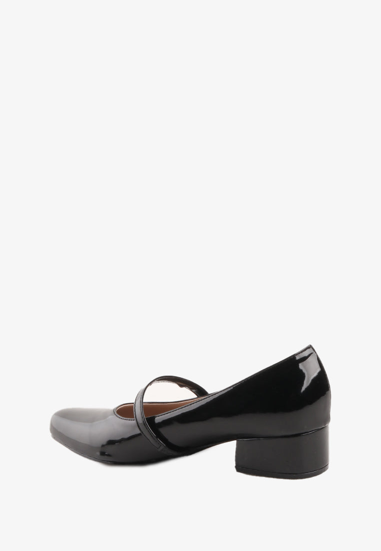 LAYLA PATENT MARY JANE PUMPS