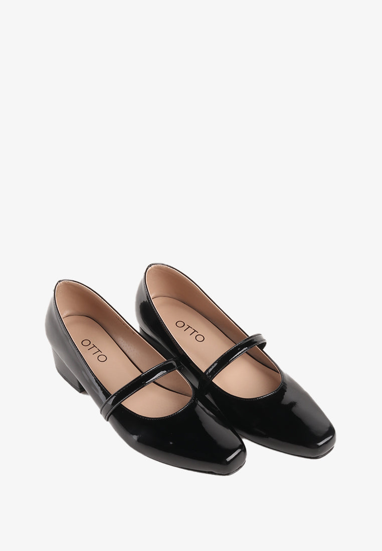 LAYLA PATENT MARY JANE PUMPS