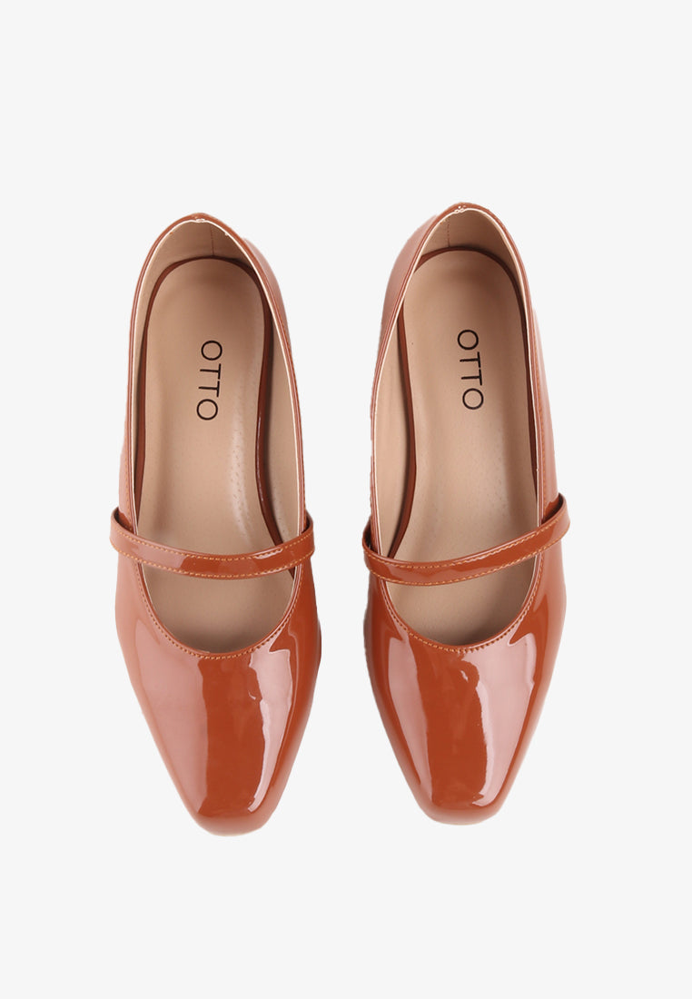 LAYLA PATENT MARY JANE PUMPS