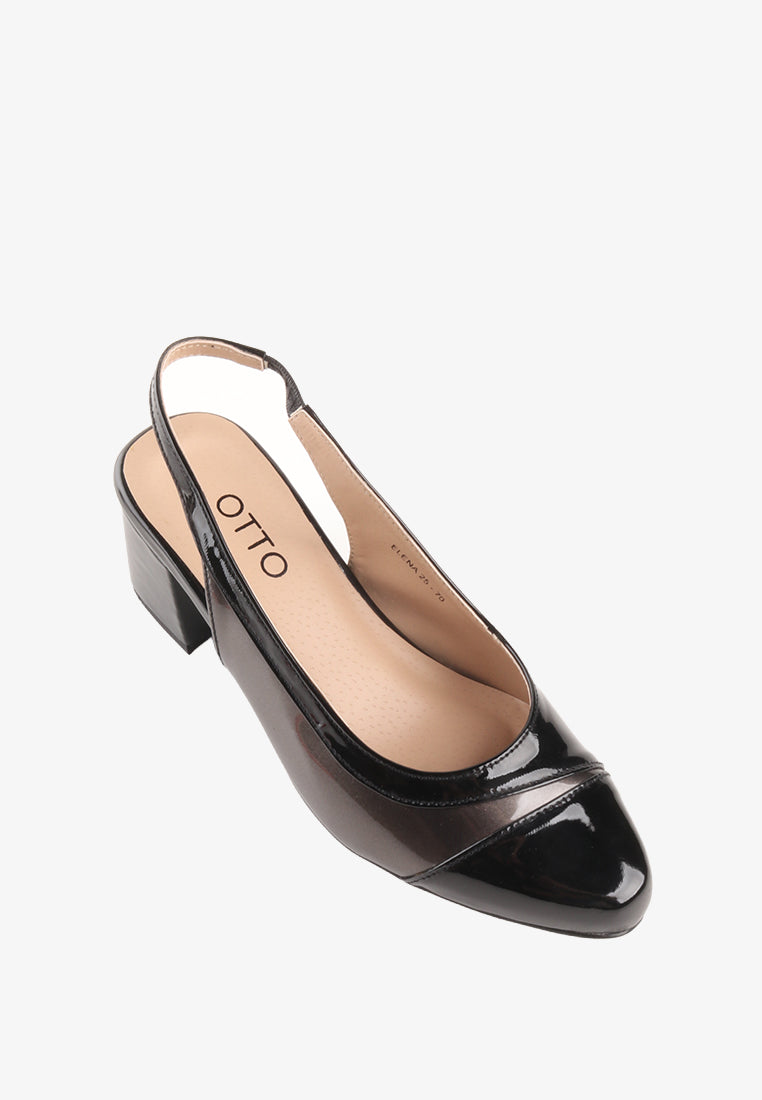 ELENA COMBINATION SLINGBACK PUMPS