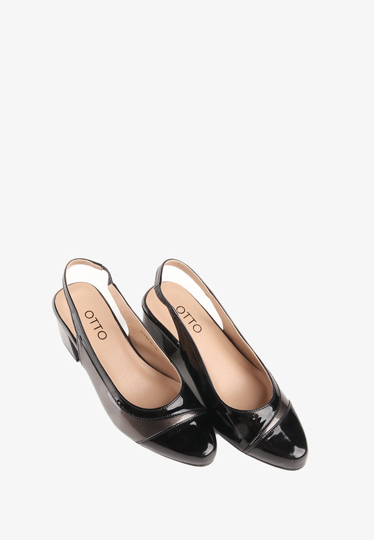 ELENA COMBINATION SLINGBACK PUMPS