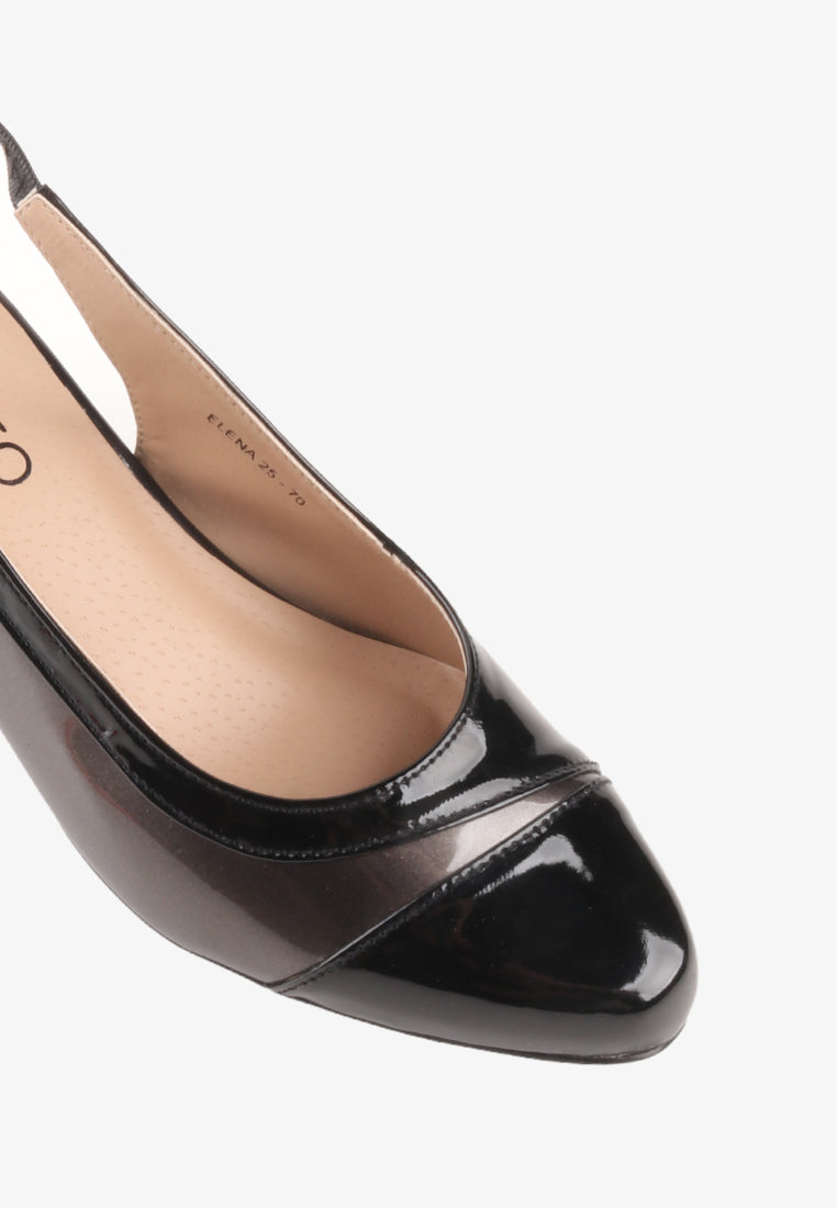 ELENA COMBINATION SLINGBACK PUMPS