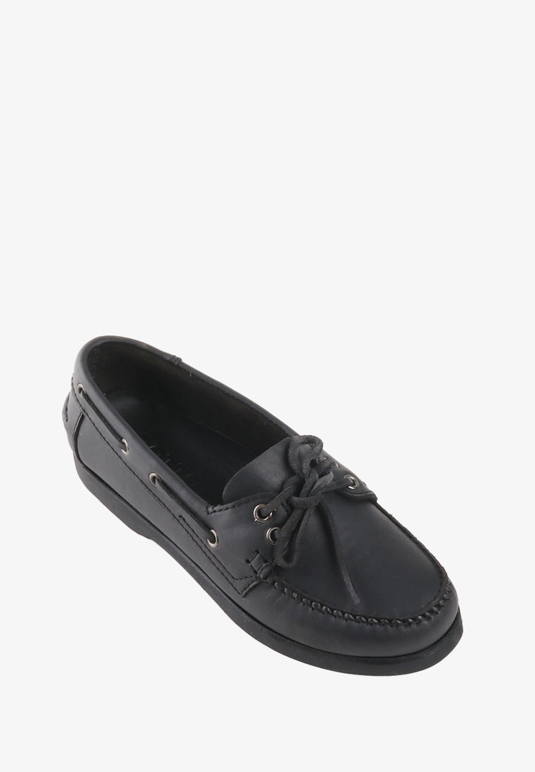 BETINNA GENUINE LEATHER BOAT SHOES