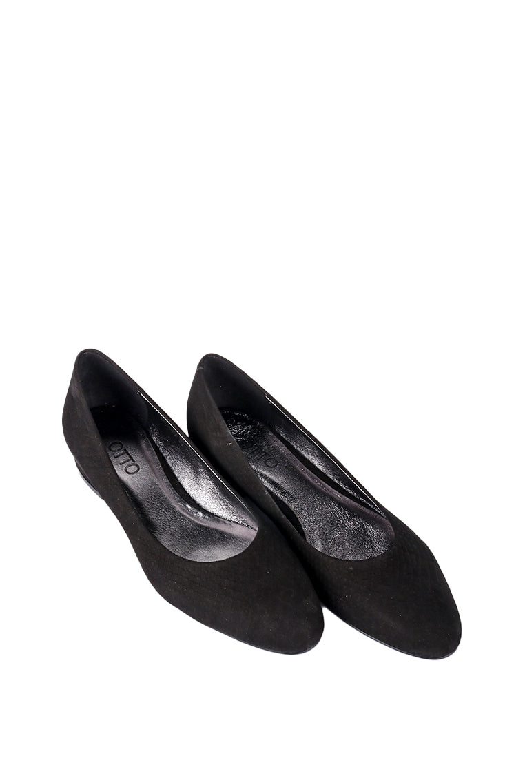 RODORA LOW HEEL PUMPS