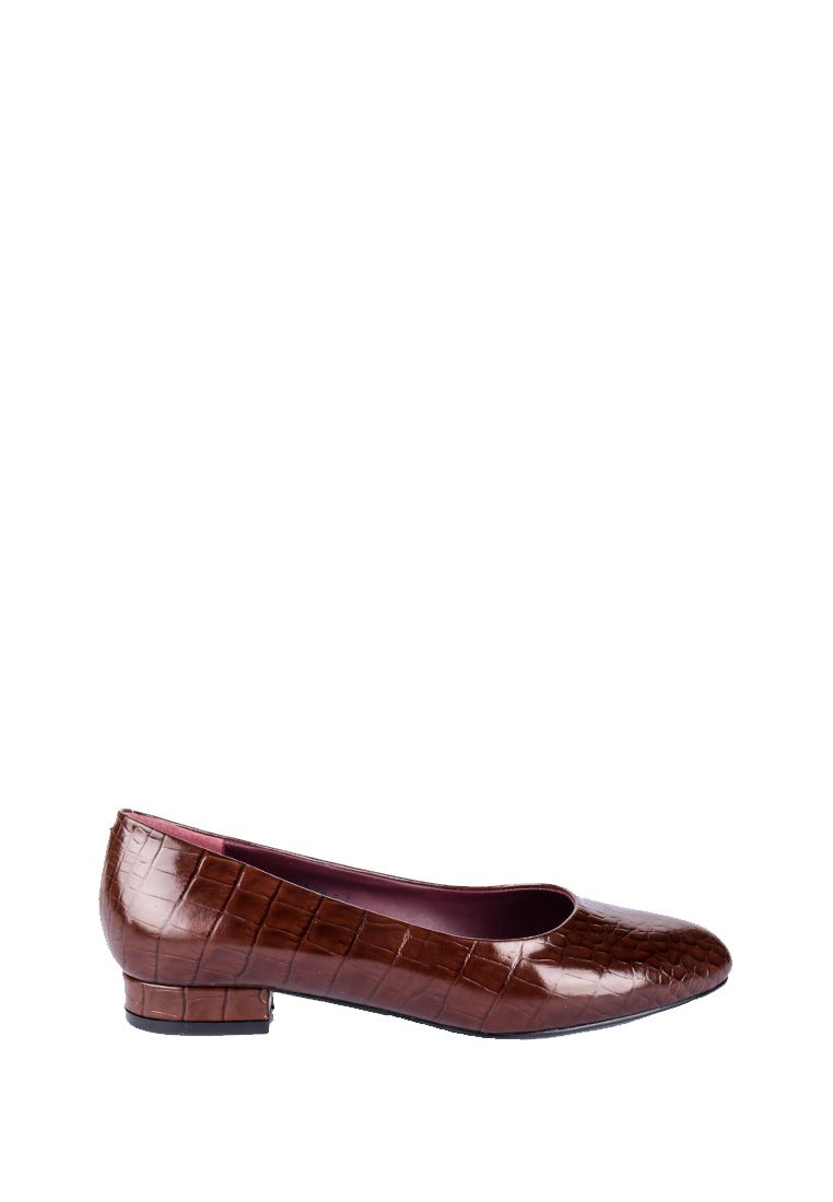 RODORA LOW HEEL PUMPS