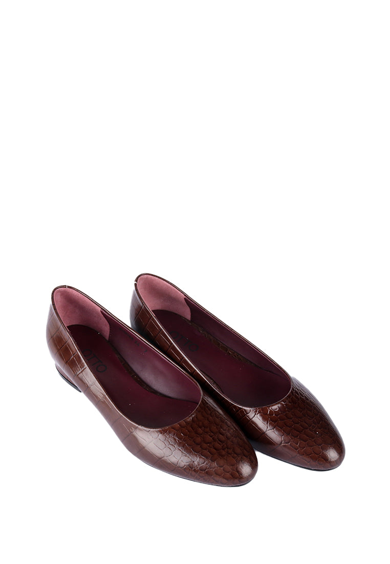 RODORA LOW HEEL PUMPS