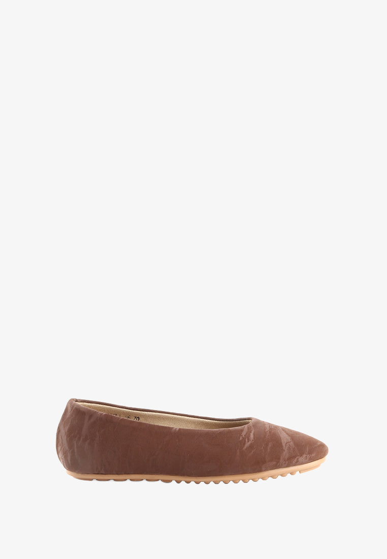 KATHRYN CUSHIONED BASIC BALLET FLATS