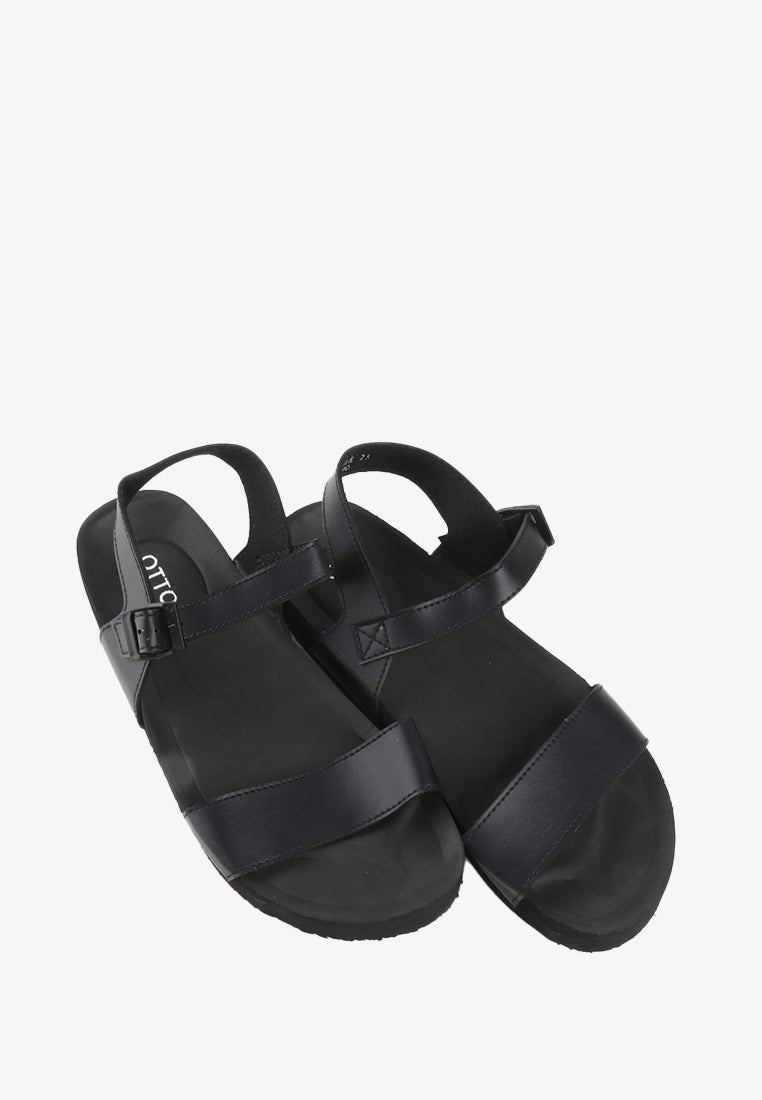 LOTTIE BUCKLE STRAP SANDALS