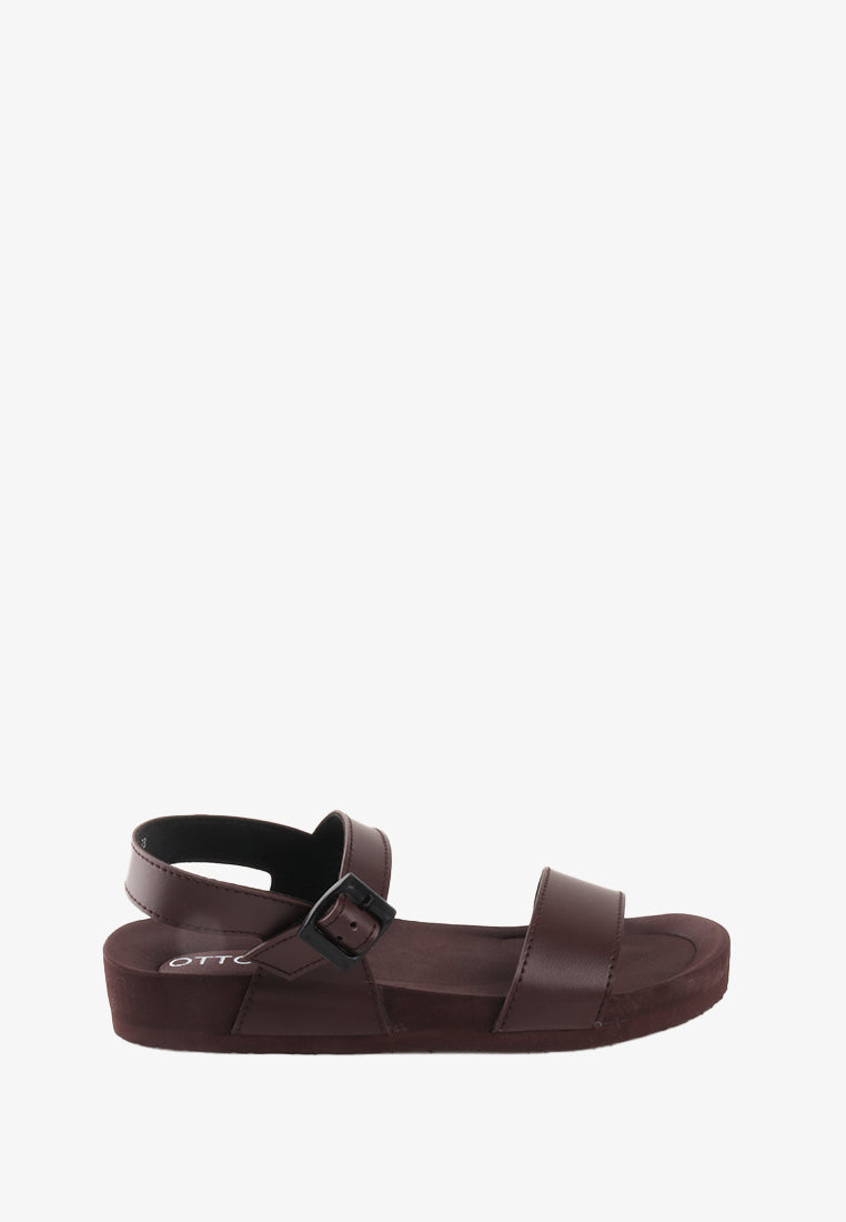 LOTTIE BUCKLE STRAP SANDALS