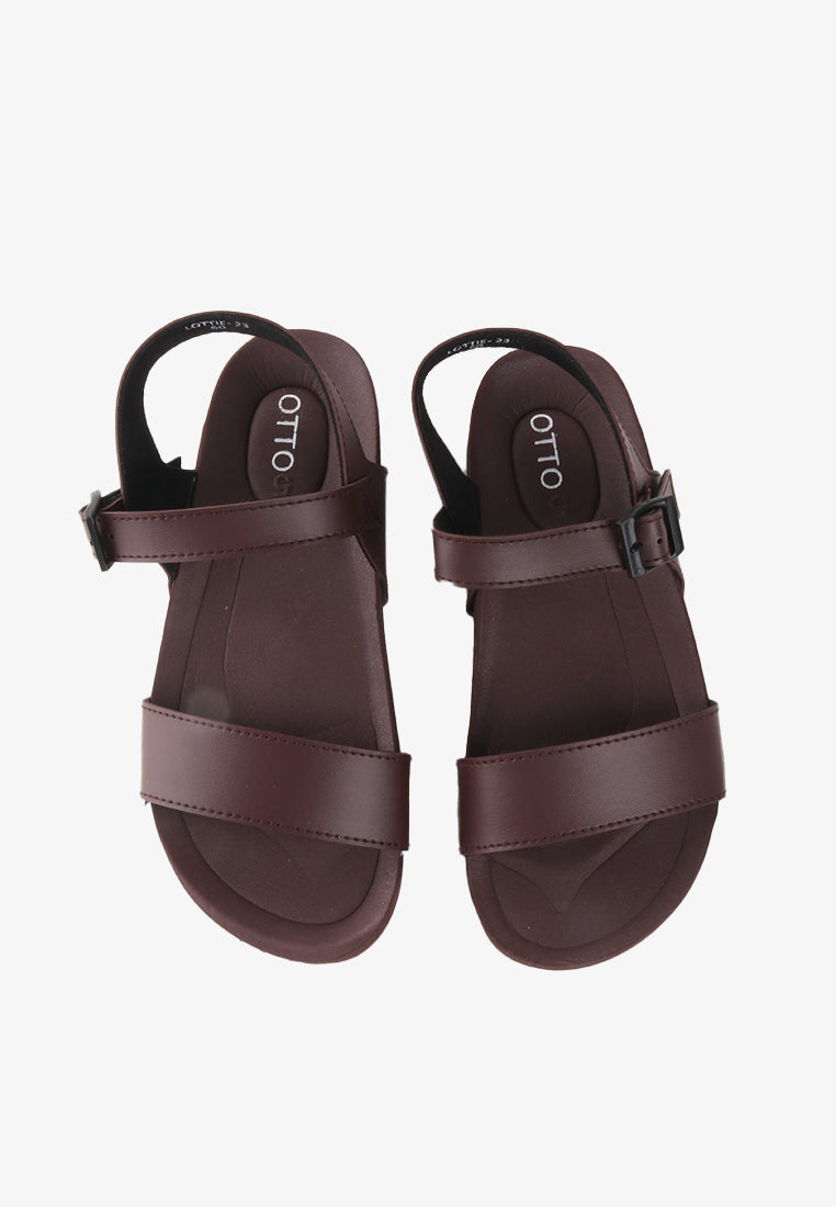 LOTTIE BUCKLE STRAP SANDALS