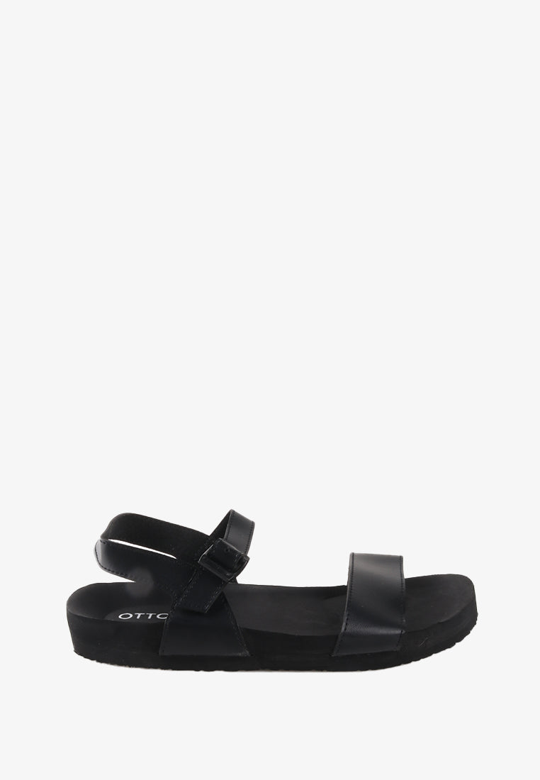 LOTTIE BUCKLE STRAP SANDALS