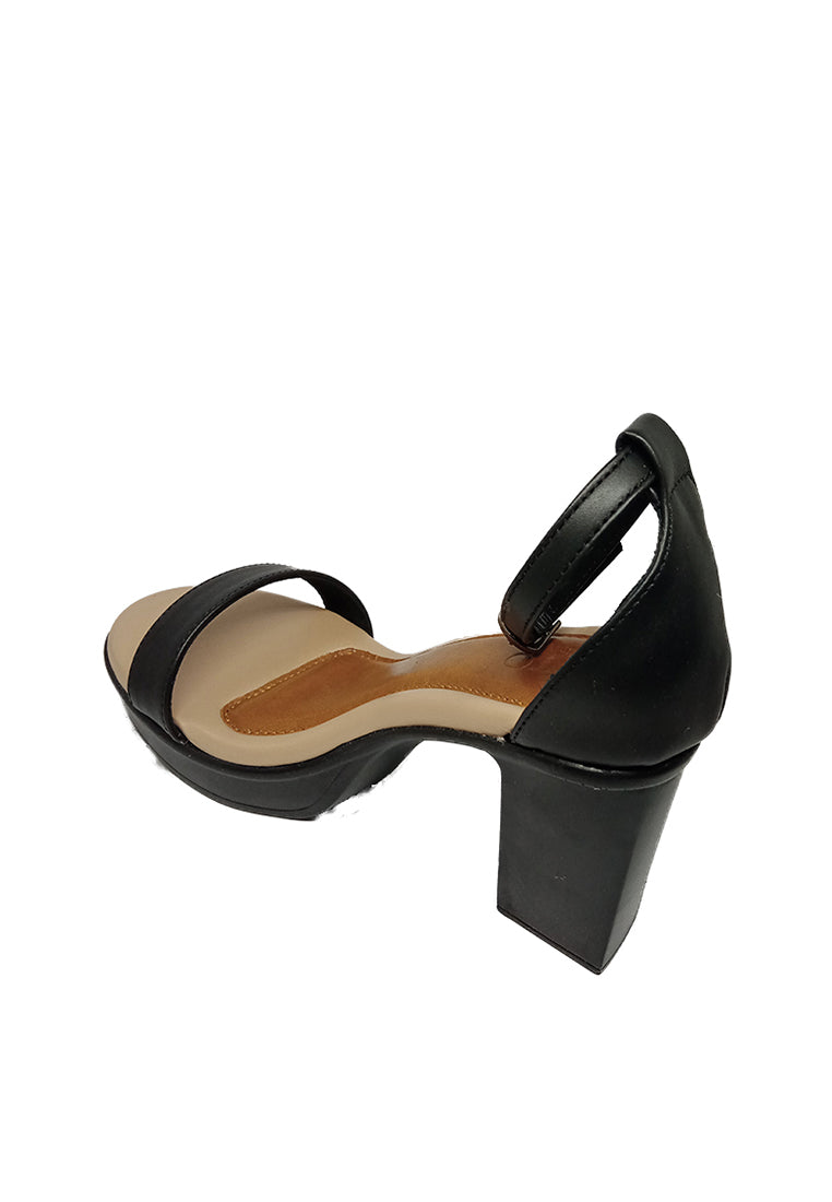 LUCILLE BLOCK HEEL SANDALS