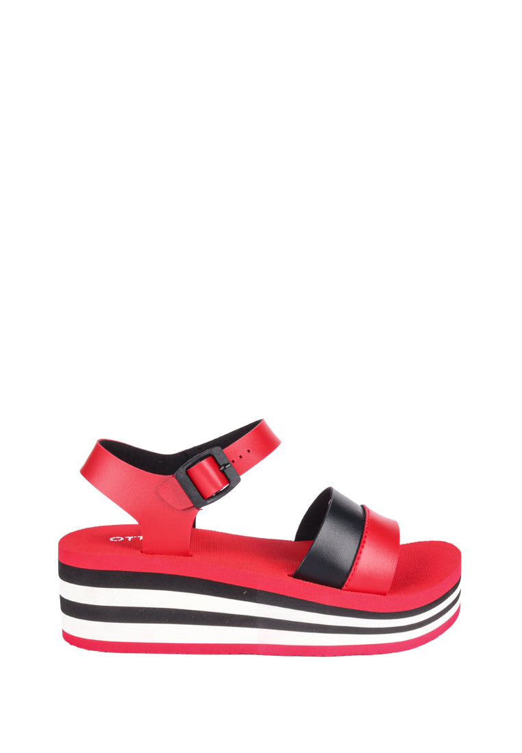 MICAELLA CHUNKY RUBBER SANDALS