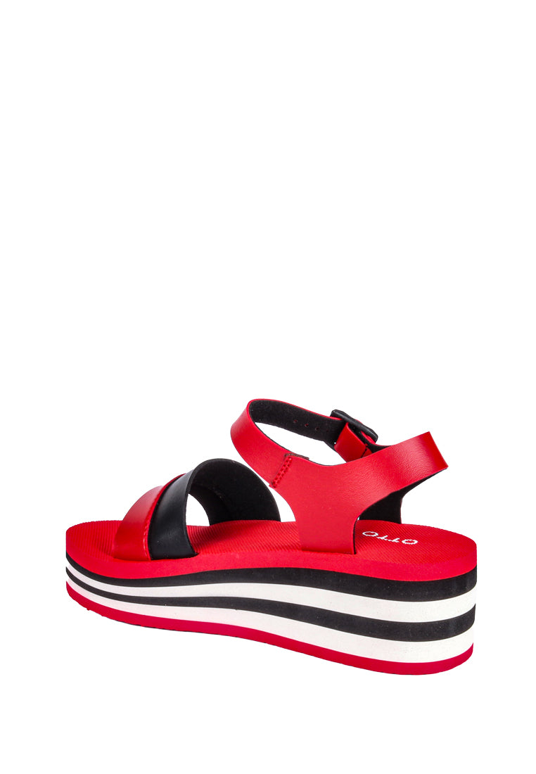 MICAELLA CHUNKY RUBBER SANDALS