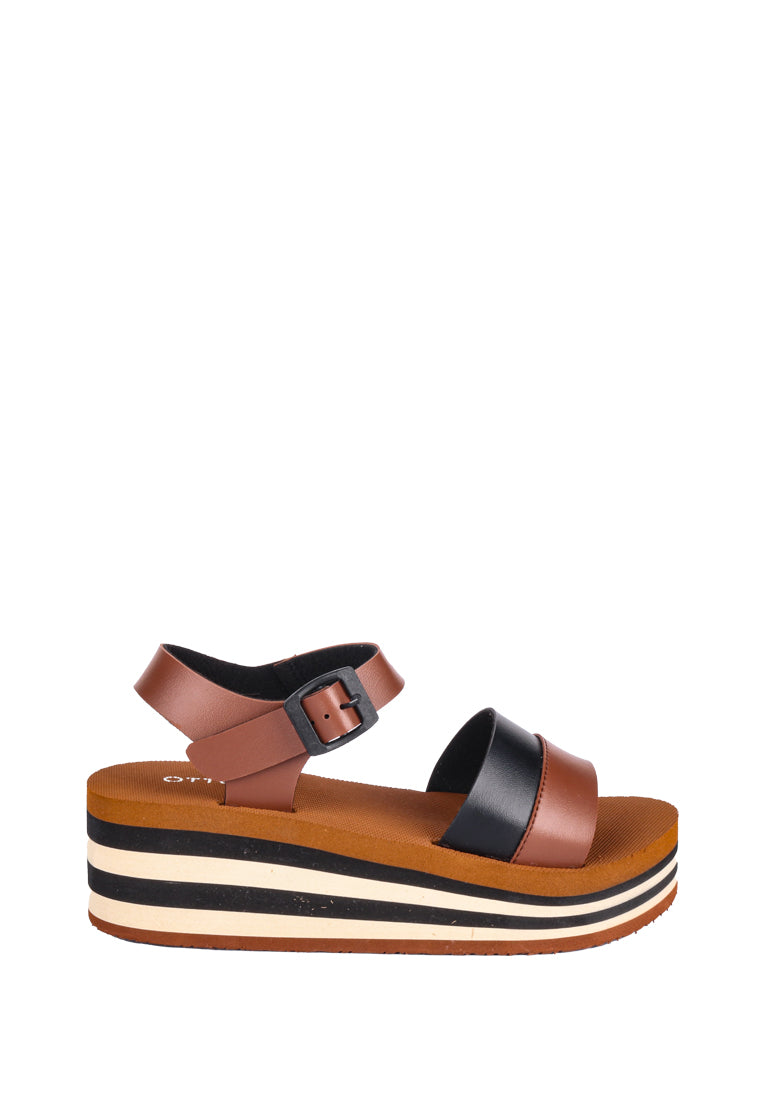 MICAELLA CHUNKY RUBBER SANDALS