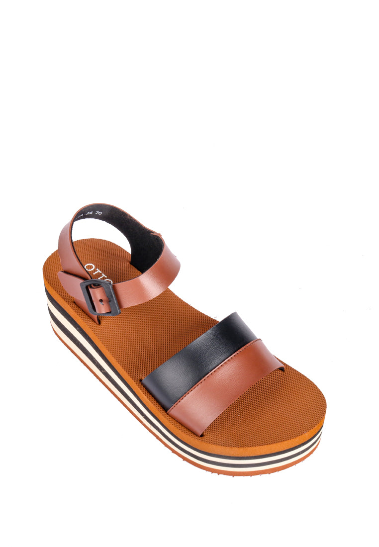 MICAELLA CHUNKY RUBBER SANDALS