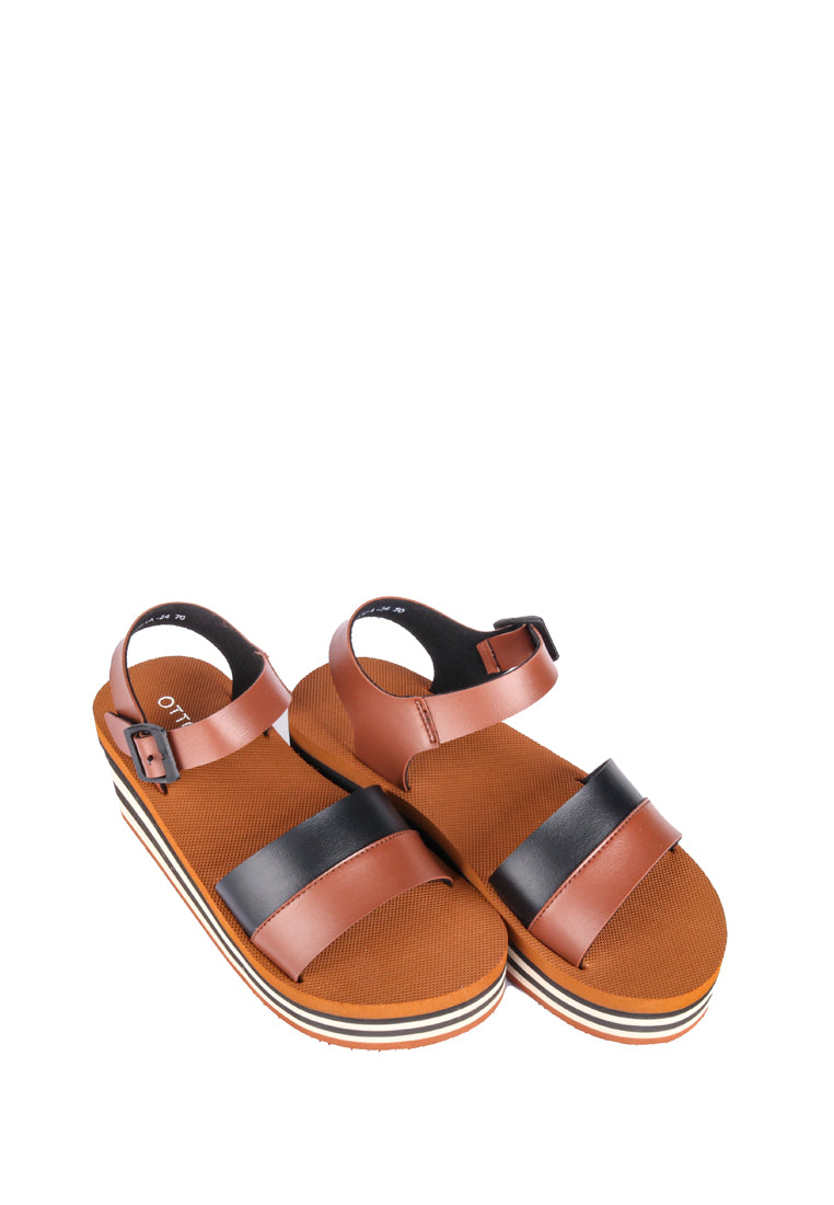 MICAELLA CHUNKY RUBBER SANDALS