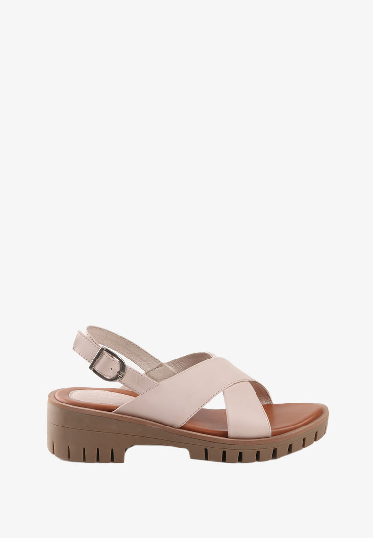 WISHIA CROSS SANDALS