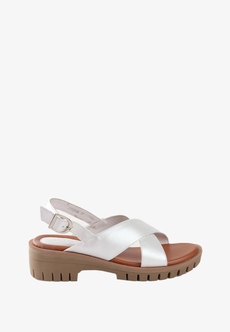 WISHIA CROSS SANDALS