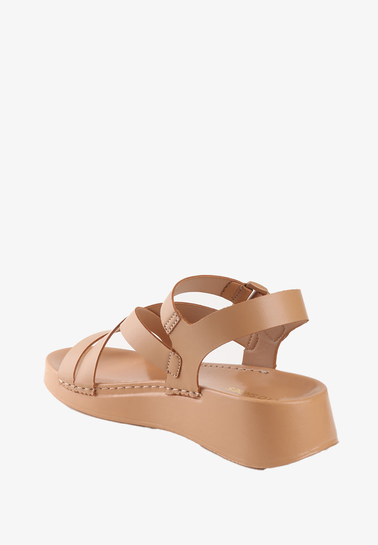 YRIS STRAPPY SANDALS