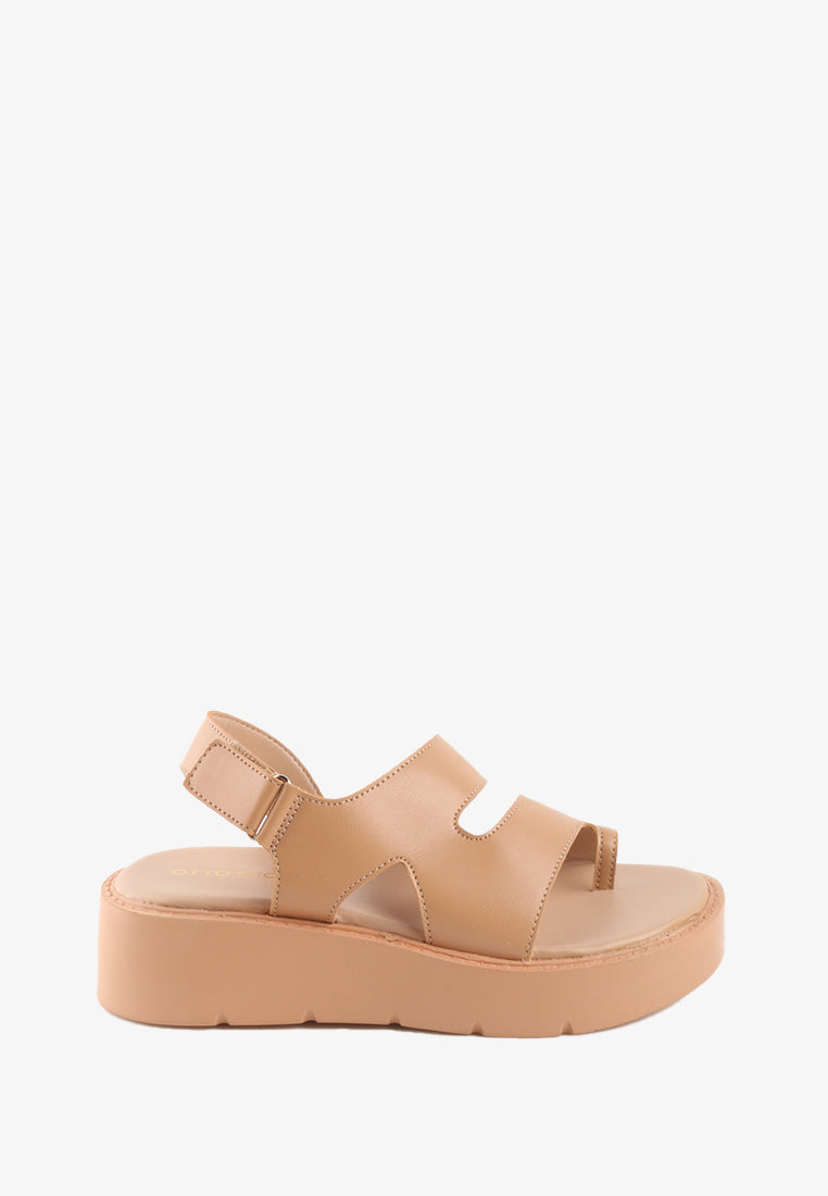 MARGARITA VELCRO STRAP SANDALS