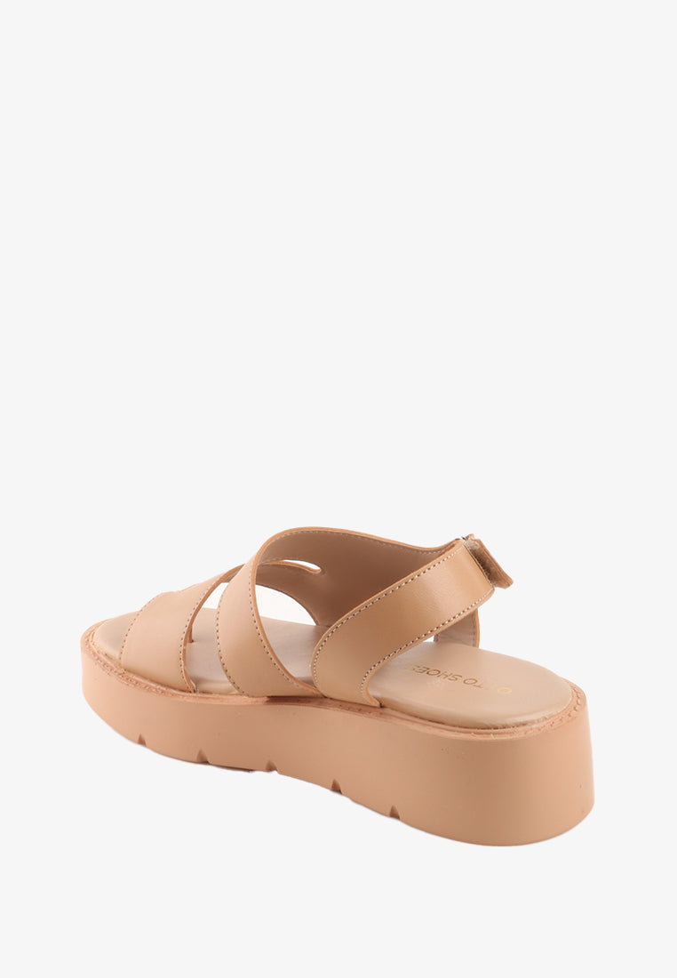 MARGARITA VELCRO STRAP SANDALS