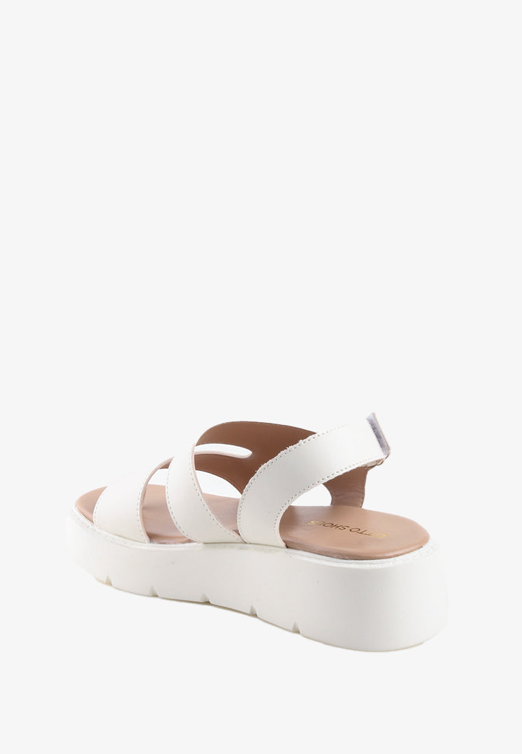 MARGARITA VELCRO STRAP SANDALS