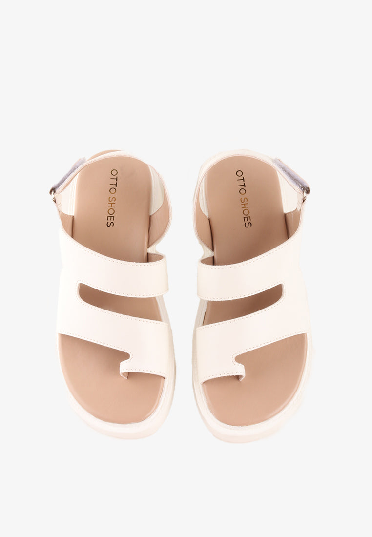 MARGARITA VELCRO STRAP SANDALS