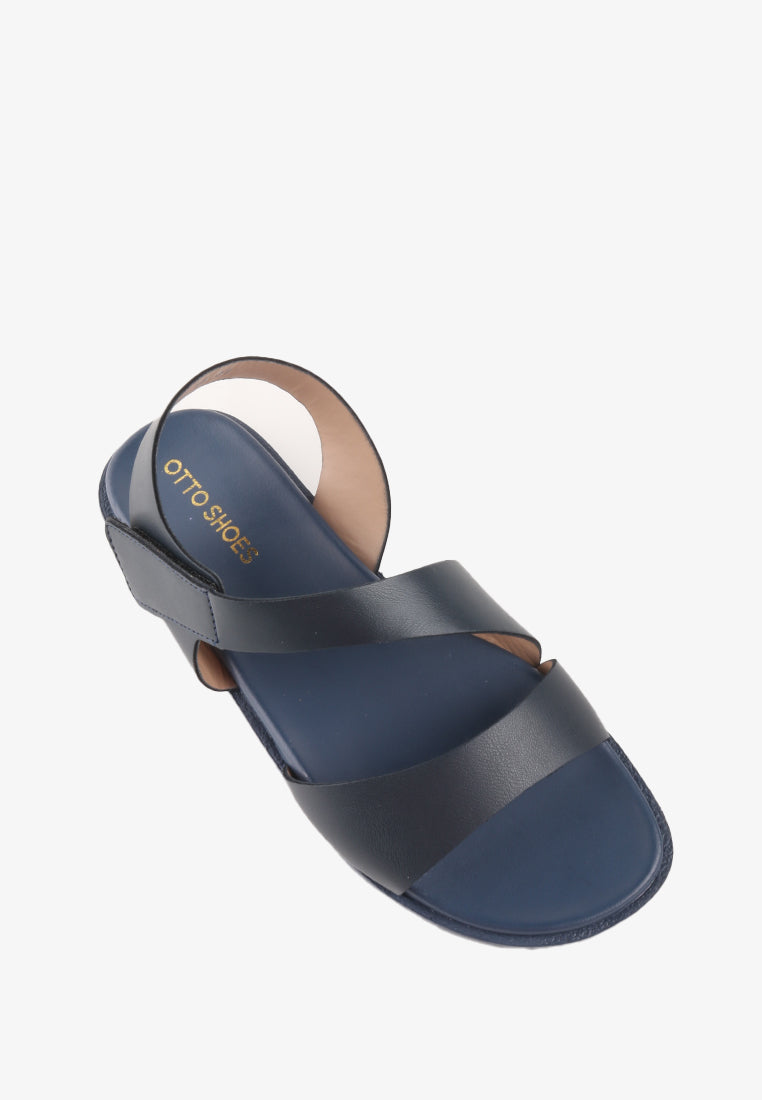 ELLISE VELCRO STRAP SANDALS