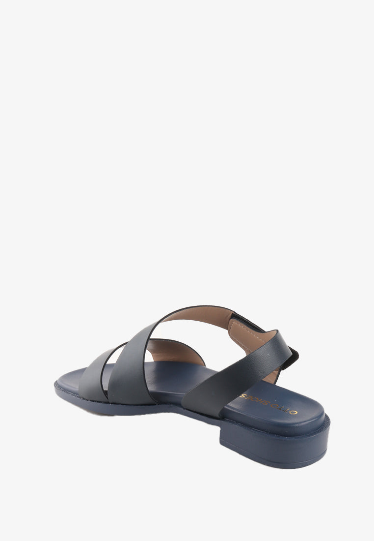 ELLISE VELCRO STRAP SANDALS