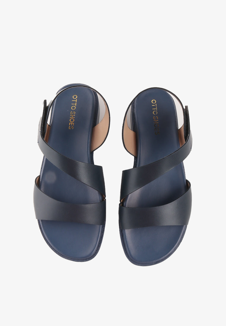 ELLISE VELCRO STRAP SANDALS