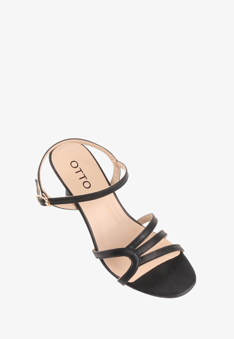 SIERRA ANKLE STRAP HEELS SANDALS