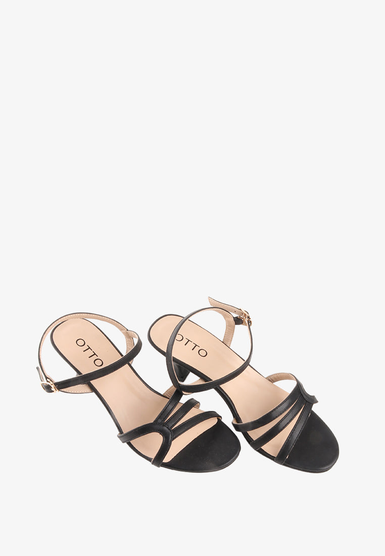 SIERRA ANKLE STRAP HEELS SANDALS