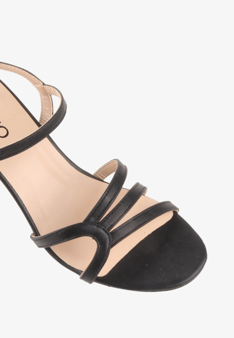 SIERRA ANKLE STRAP HEELS SANDALS