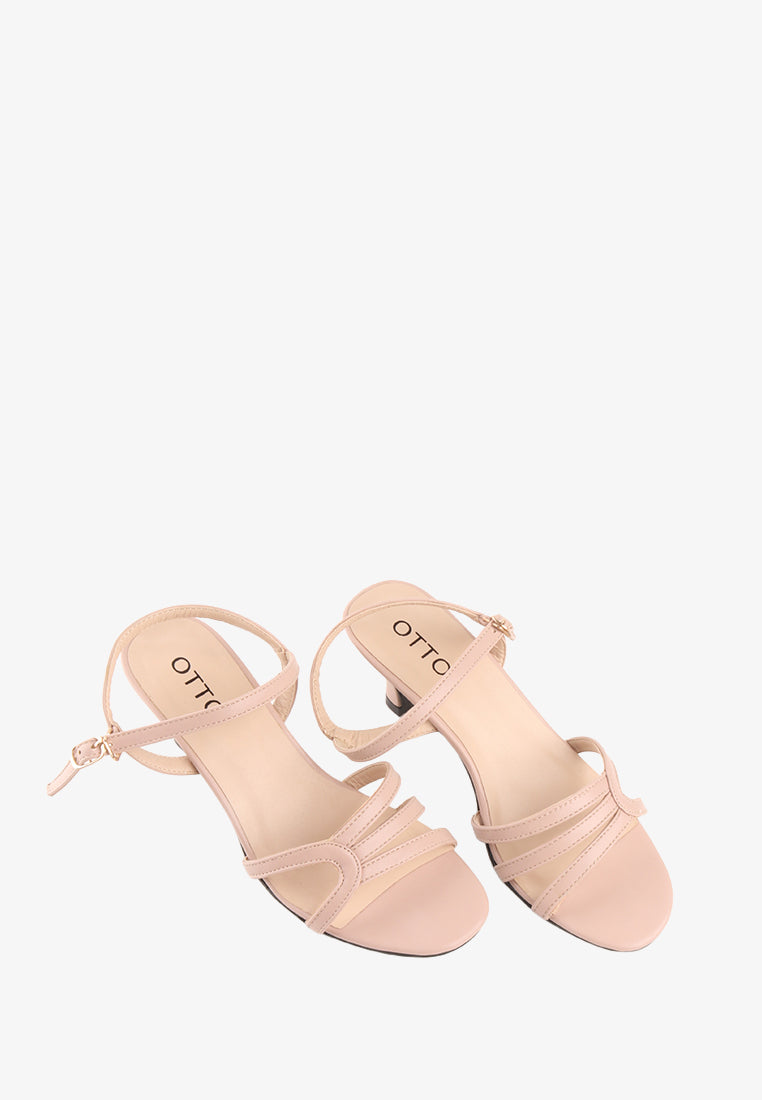 SIERRA ANKLE STRAP HEELS SANDALS