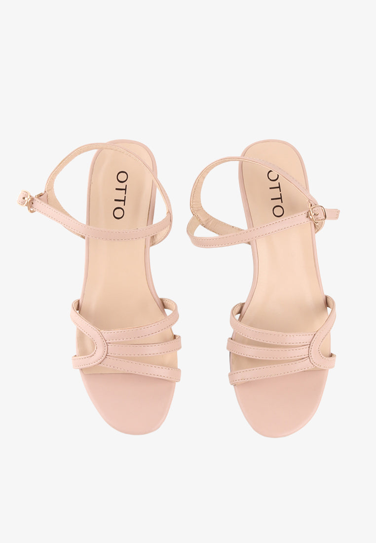 SIERRA ANKLE STRAP HEELS SANDALS