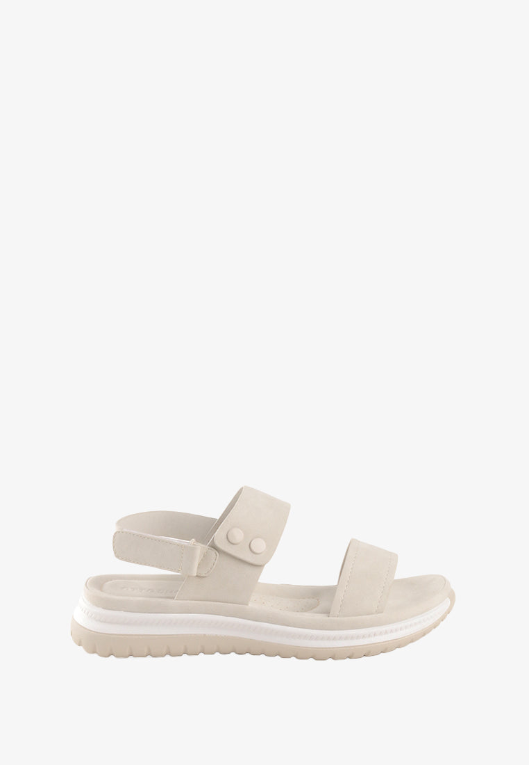 SUZAINE VELCRO STRAP SANDALS
