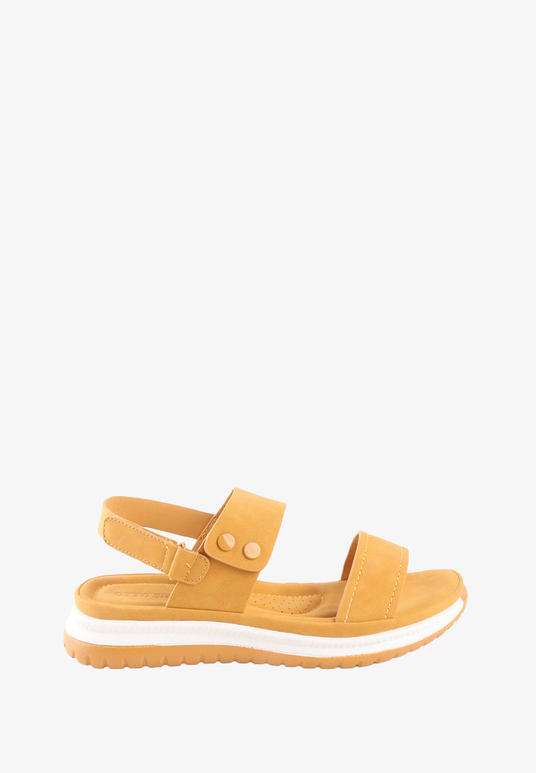 SUZAINE VELCRO STRAP SANDALS