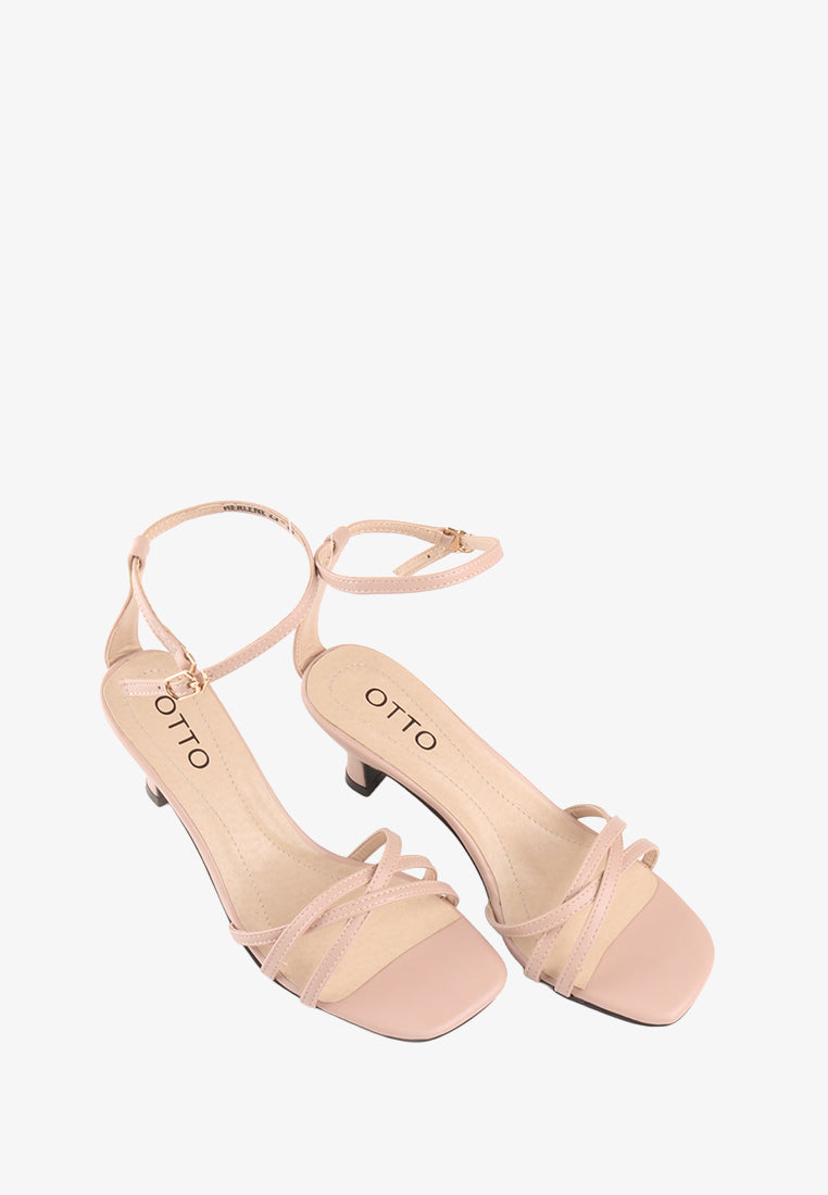 HERLENE ANKLE STRAPPY HEEL SANDALS