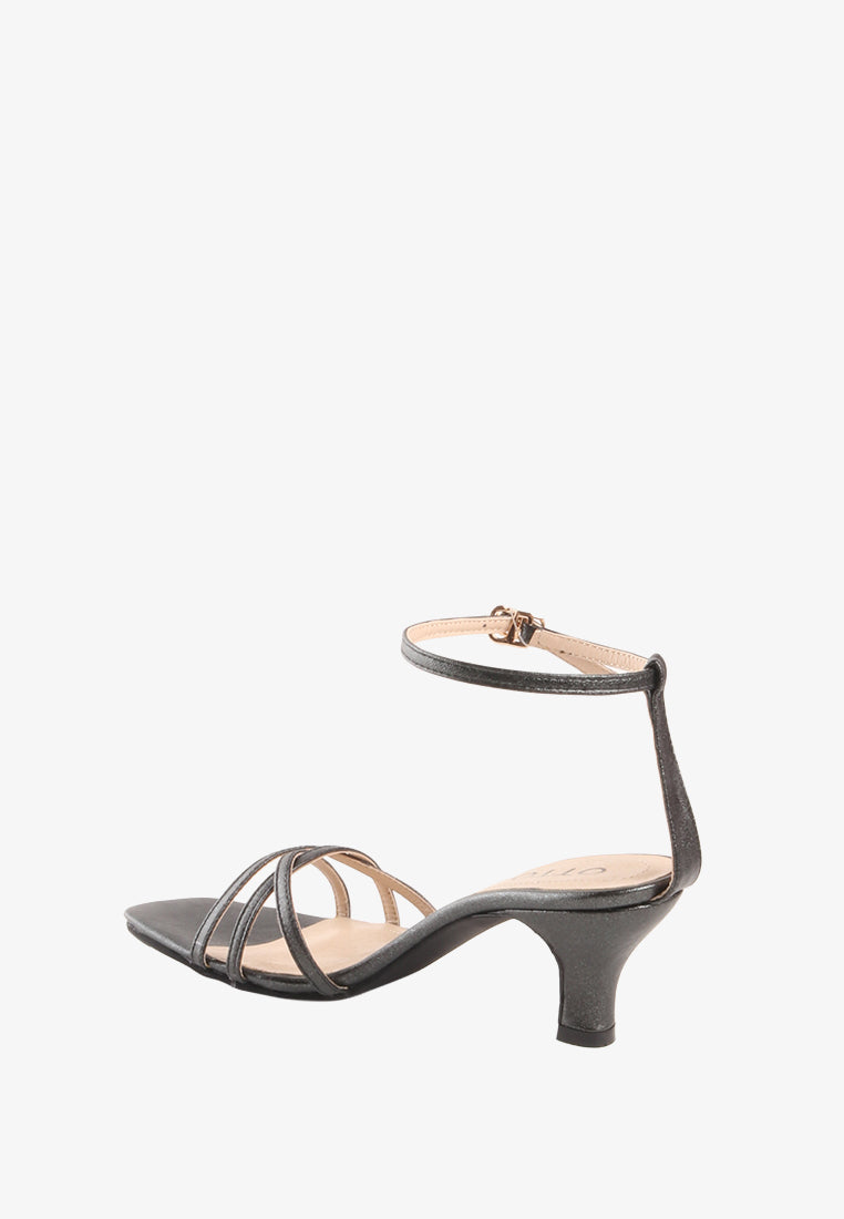HERLENE ANKLE STRAPPY HEEL SANDALS