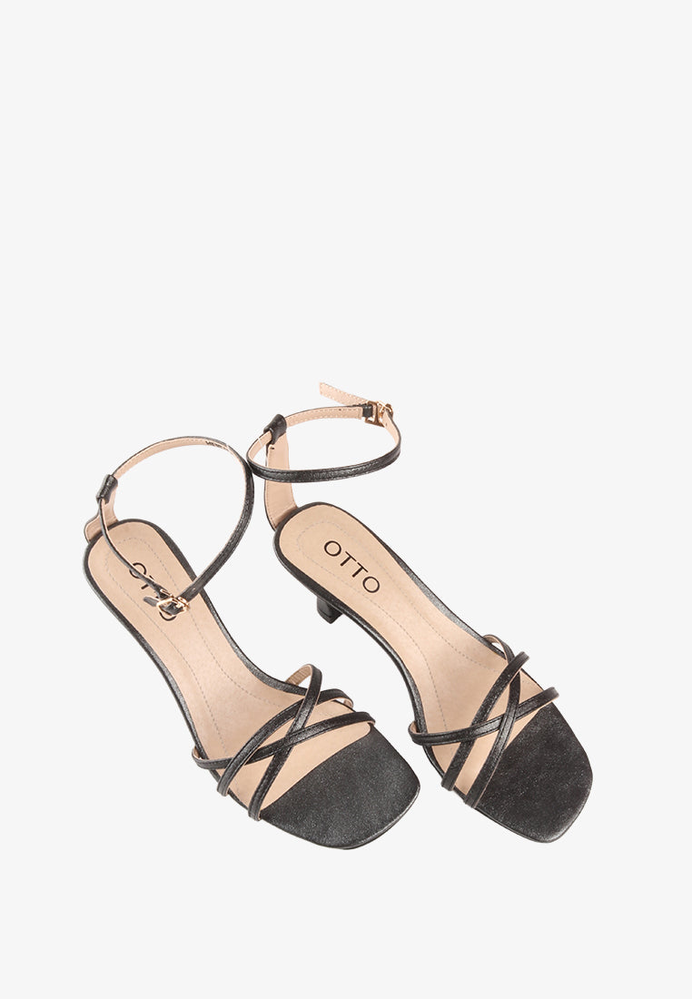 HERLENE ANKLE STRAPPY HEEL SANDALS