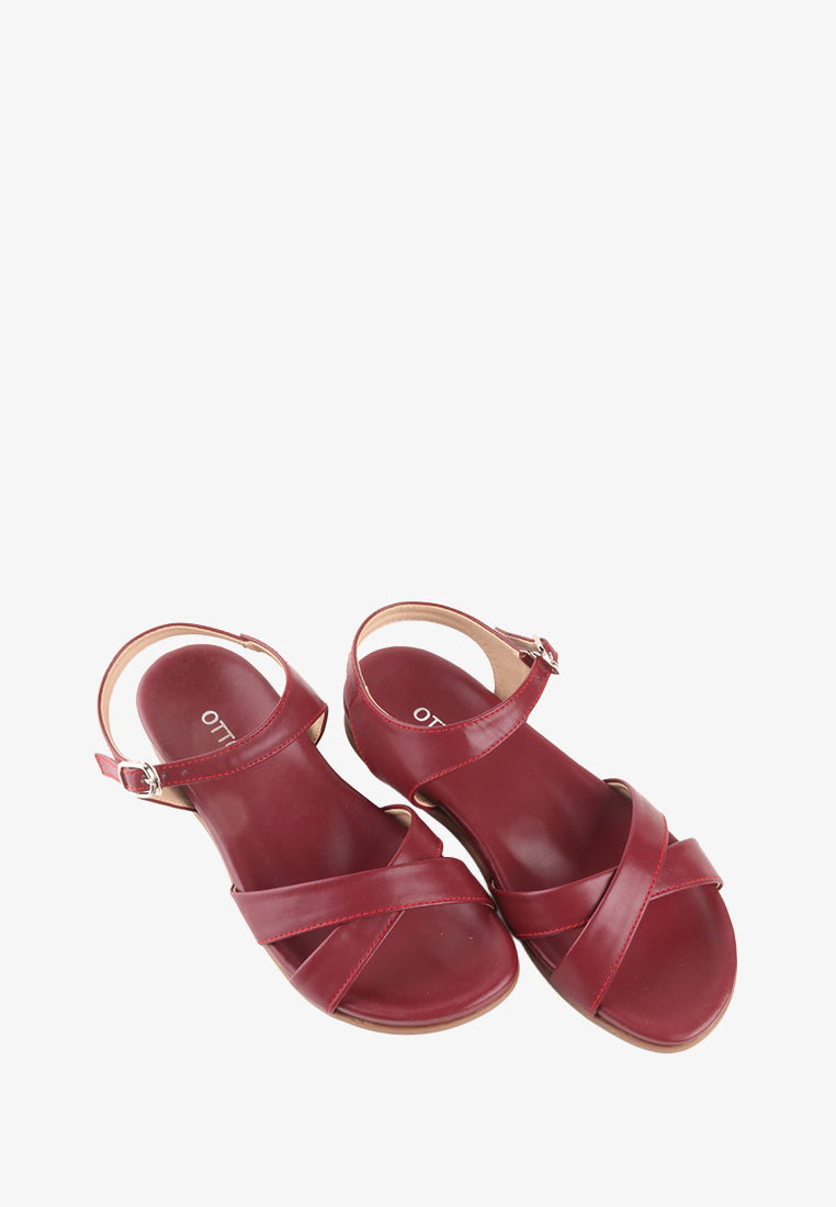 MARIELLA ANKLE STRAP SANDALS