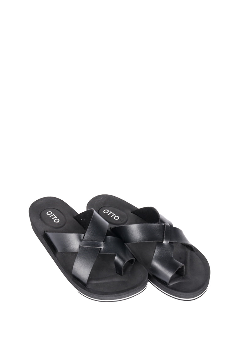 MARILOU RUBBER SLIDE SANDALS