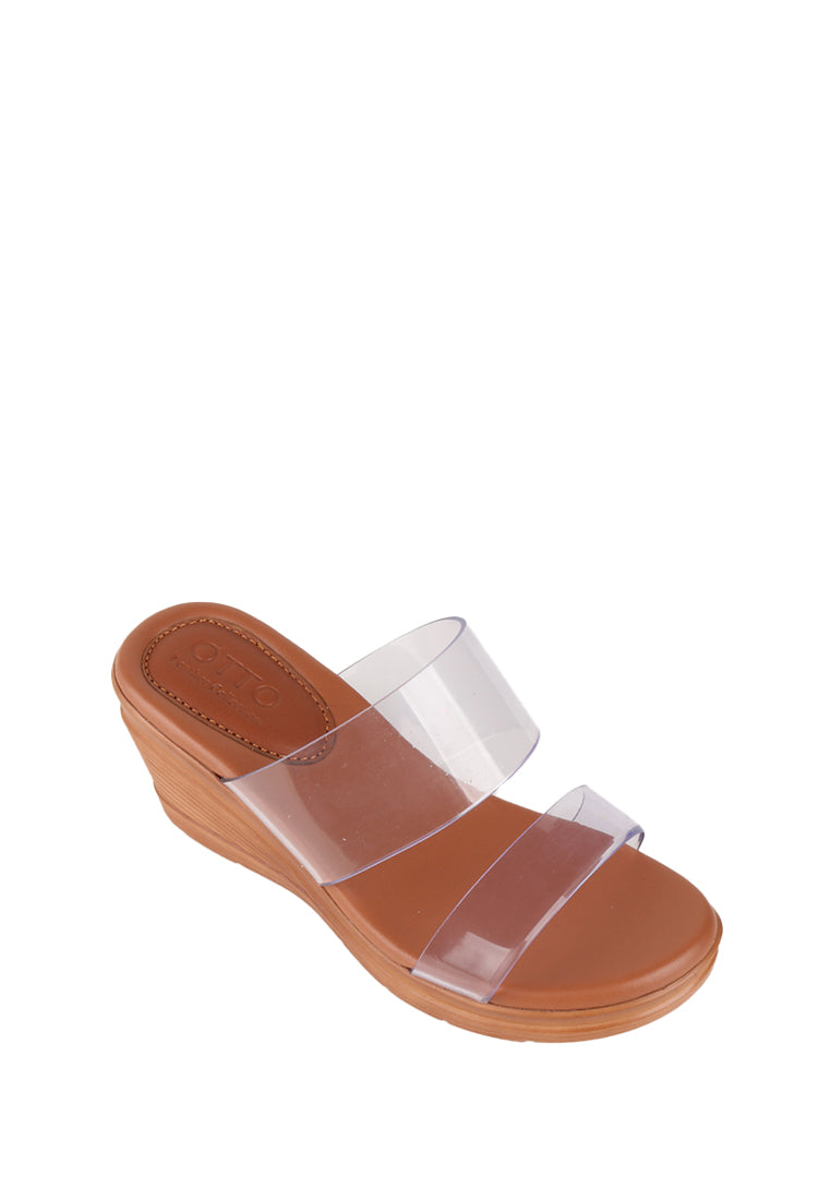 VANYA CLEAR SANDALS