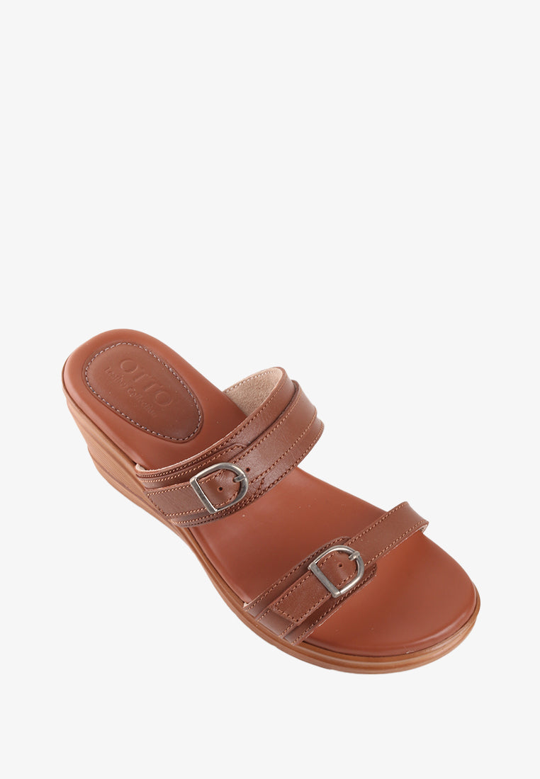 VIRGINNIA DOUBLE BUCKLE SANDALS