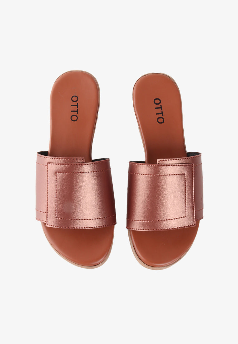 VEANNA SLIDE SANDALS