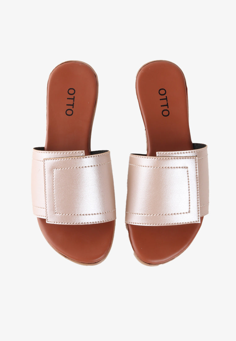 VEANNA SLIDE SANDALS