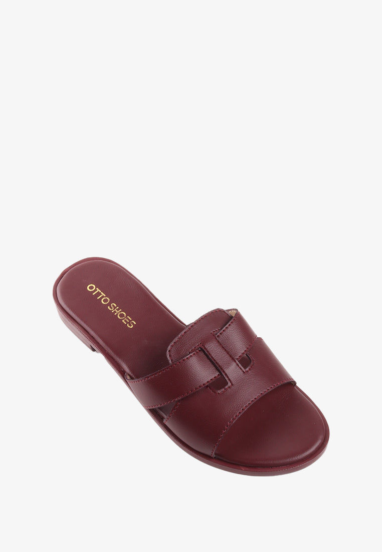 YALENA SLIDE SANDALS