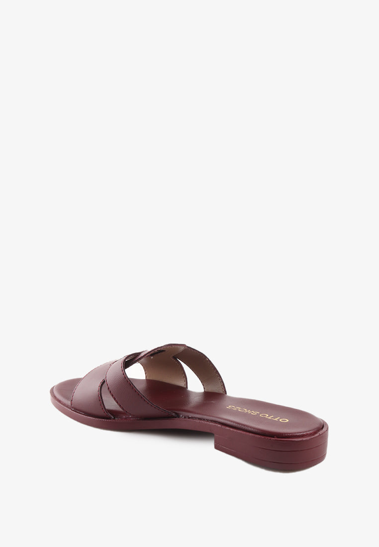 YALENA SLIDE SANDALS